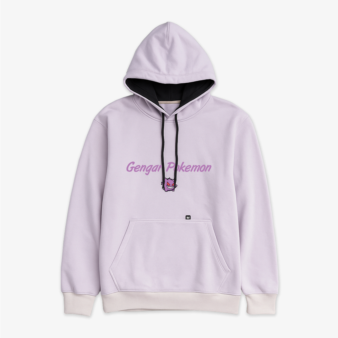 Gengar Pokemon - Printed Oversized Hoodie
